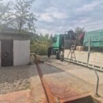 Технически дейности край минералния сондаж в западната част на Свищов, служебна снимка на общината