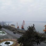 Общ изглед на пристанището в Свищов — архивна илюстративна снимка, не от ремонта на квартали 59 и 60