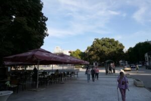 Pedestrian area in Svishtov