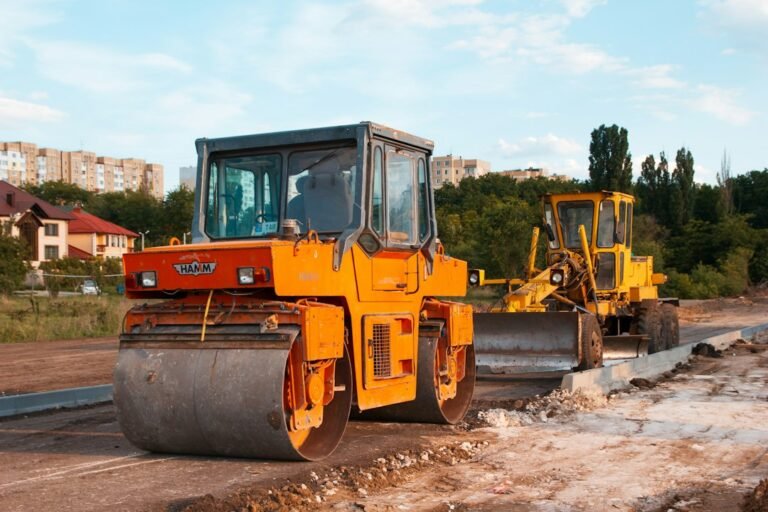Illustrative photograph of street repair works.