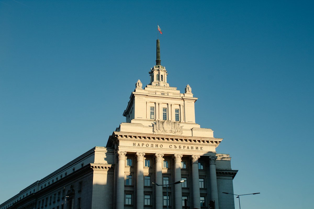 Народното събрание в София, архивна илюстрация, не показва гласуването / Bulgarian National Assembly building in Sofia, archive illustration not showing voting