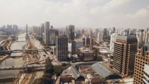 Панорама на Сао Пауло в Бразилия, илюстративно изображение за президентските избори / View of São Paulo, Brazil, illustrative image for presidential election news