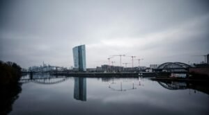 Сградата на Европейската централна банка във Франкфурт, архивна снимка, не от изявлението на 29 октомври 2026 г. Фото: Markus Spiske / Unsplash
