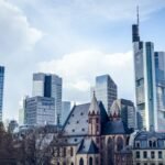 Панорама на небостъргачите във Франкфурт, Германия; илюстративна снимка към решението на ЕЦБ